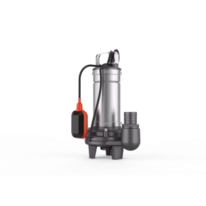 Bomba sumergible para aguas servidas LEO LSWm100A de 1 HP y 220V