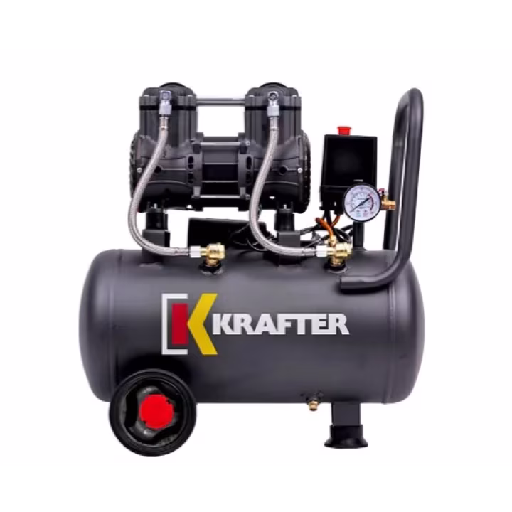 Compresor libre de aceite Krafter MZB-1100H-24 24 L 1,3 HP KRAFTER - SEDMAC