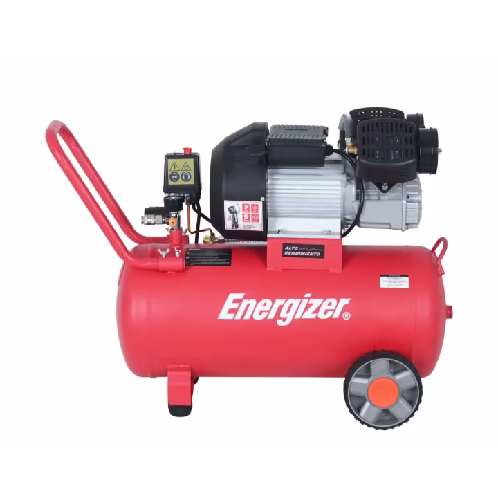 Motocompresor Energizer 3 HP 60 L EZC60VD rojo con ruedas